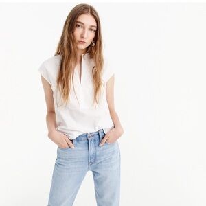 J Crew Khaki Cotton Sleeveless Top M